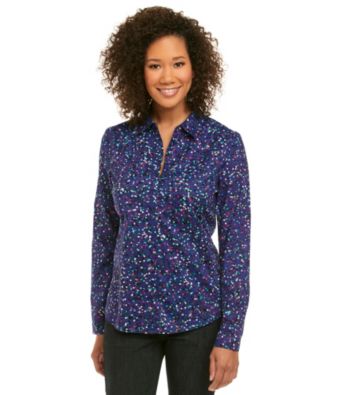 Relativity® Casual Button Front Shirt