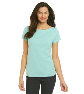 Jones New York Signature® Solid Knit Tee