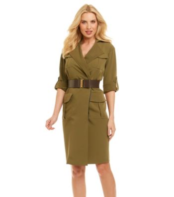 Anne Klein® Belted Pocket Dress