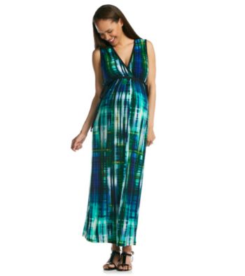 Three Seasons Maternity™ Surplice Maxi Dress