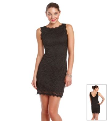 Jump® Juniors' Eyelash Lace Dress