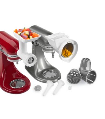 KitchenAid® 3-pc. Grinder, Slicer & Sausage Stuffer Attachment Set