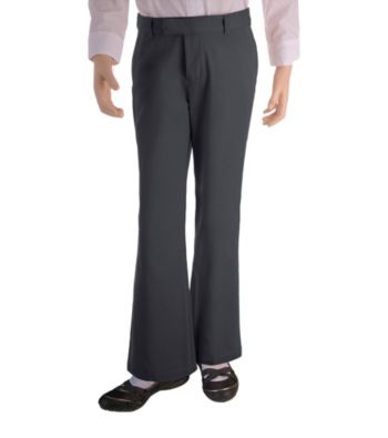 French Toast® Girls' 4-16 Grey Adjustable Waist Pants