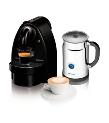 Nespresso® Essenza Manual Espresso Maker & Aeroccino Milk Frother Set