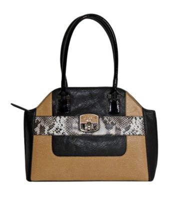 Guess Bellville Multi Print Satchel
