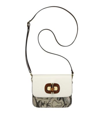 AK Anne Klein® Grey Snake Charm Small Crossbody