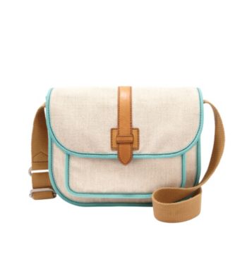 Fossil® Natural Shay Flap Crossbody