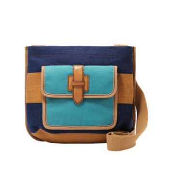 Fossil® Shay Top Zip Colorblocked Crossbody