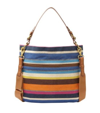 Fossil® Multi Striped Explorer Hobo