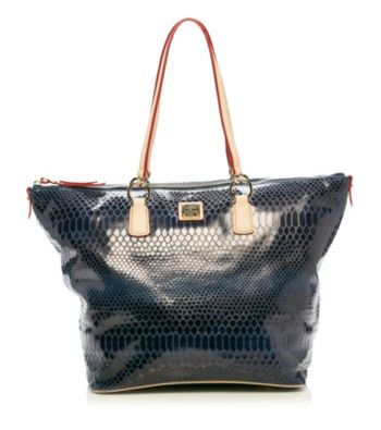 Dooney & Bourke® O-Ring Snakeskin Shopper