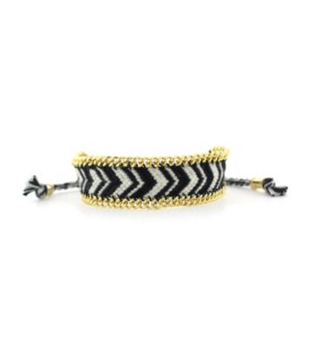 Vince Camuto™ Black and White Friendship Bracelet
