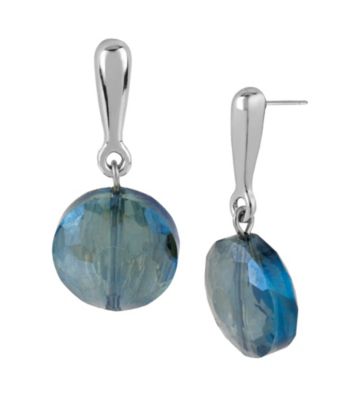 Kenneth Cole® Topaz Faceted Bead Drop Earrings