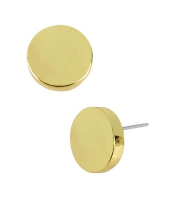Kenneth Cole® Goldtone Round Stud Earrings