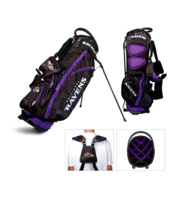 Baltimore Ravens Black/Purple Fairway Stand Bag