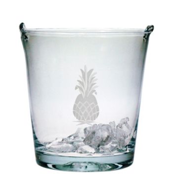 Susquehanna Glass Pineapple Collection Ice Bucket