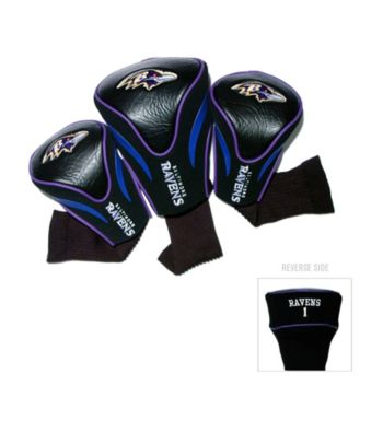 Baltimore Ravens Black/Purple 3 Pack Contour Headcover