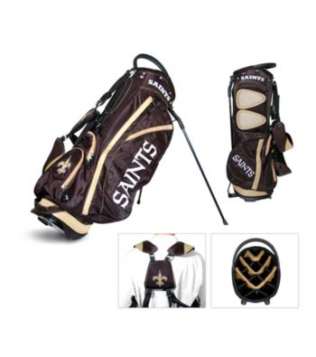 New Orleans Saints Black/Gold Fairway Stand Bag