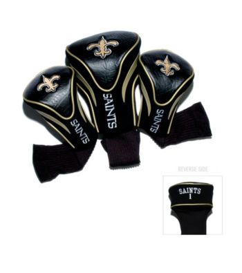 New Orleans Saints Black/Gold 3 Pack Contour Headcover