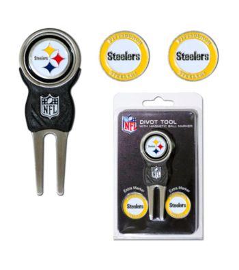 Pittsburgh Steelers Black/Yellow 3 Marker Signature Divot Tool Pack