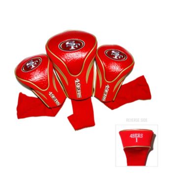 San Francisco 49ers Red/Gold 3 Pack Contour Headcover