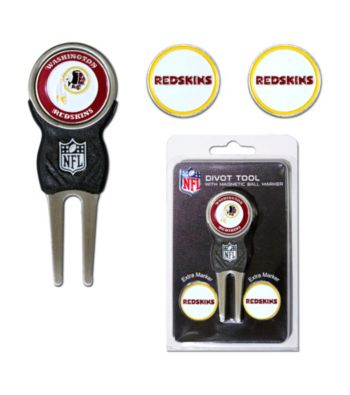 Washington Redskins Red/Gold 3 Marker Signature Divot Tool Pack