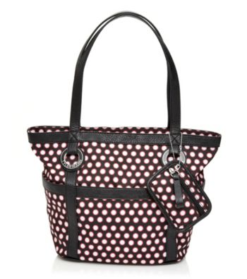 Tyler Rodan™ Black/White Dots Jasmine II Medium Tote