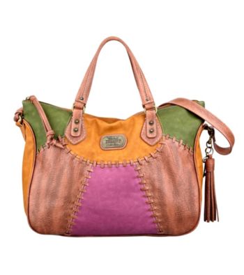 Nine West Vintage America Collection® Saddle/Cognac Sun Goddess Medium Slouchy Satchel