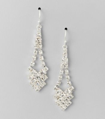 BT-Jeweled Crystal Earrings