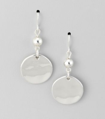 Studio Works® Silvertone Drop Earrings