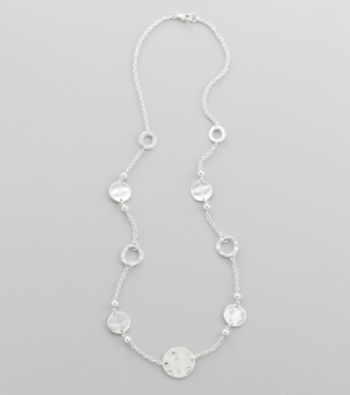 Studio Works® Silvertone Chain Necklace