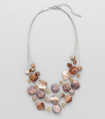 Studio Works® Brown Illusion Necklace