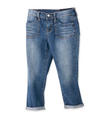 Jessica Simpson Girls' 7-16 Nightingale Double Roll Capris