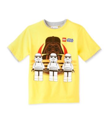 LEGO® Boys' 8-20 Yellow Short Sleeve Star Wars Tee