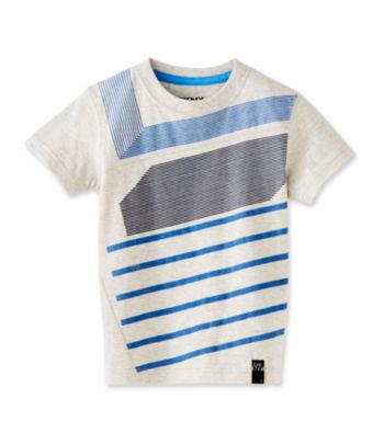 DKNY® Boys' 4-20 Grey Oat Short Sleeve Orion Tee