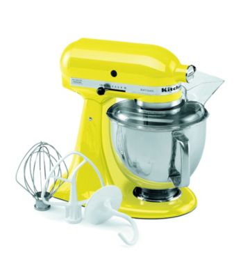 Closeout! KitchenAid® Artisan® 5-qt. Sunshine Yellow Stand Mixer + Free Food Grinder Attachment