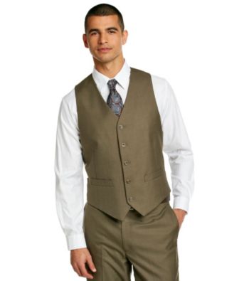 Geoffrey Beene® Men's Brown Classic Fit Vest