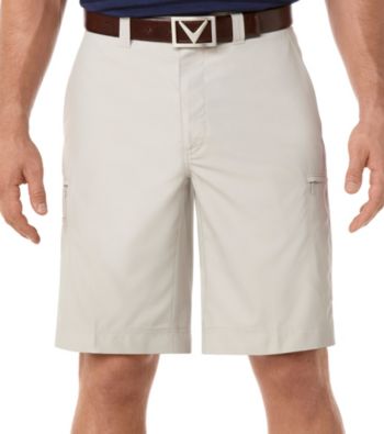 Callaway® Men's Silver Lining Flat Front Razor Tech Cargo Short