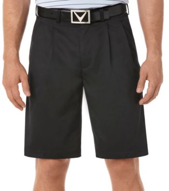 Callaway® Men's Anthracite 2-Pleat Pebble Dress Short
