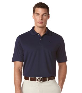 Callaway® Men's Peacoat Razor Solid Polo
