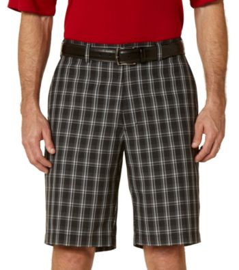 PGA TOUR® Men's Caviar 3 Color Plaid Short