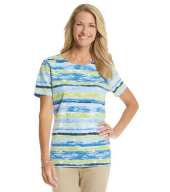 Breckenridge® Petites' Striped Tee
