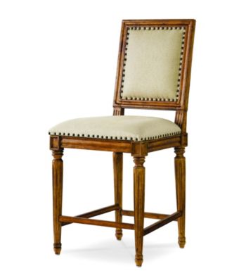 Universal® Great Rooms Bergere Hickory Stick Counter Chair