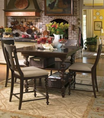 Paula Deen® Gathering Tobacco Finish Counter Height Dining Collection
