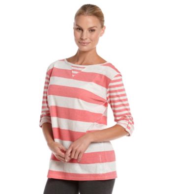 Calvin Klein Performance Stripe Rugby Tee