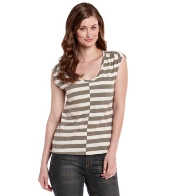 DKNY JEANS® Offset Stripe Tee