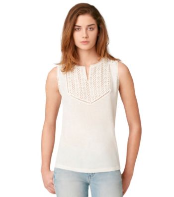 Calvin Klein Jeans® Lace Bib Tank