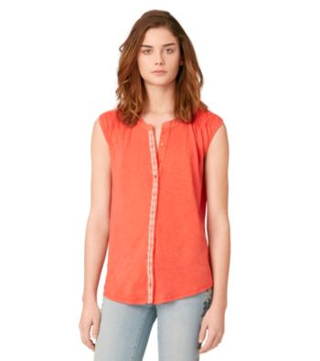 Calvin Klein Jeans® Buttonfront Tee