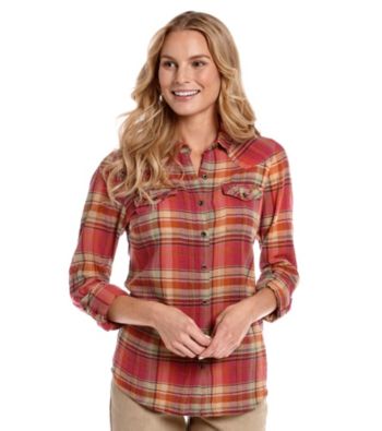 Ruff Hewn Crinkle Plaid Western Shirt