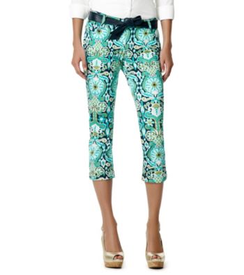 Jones New York Signature® Chelsea Floral Print Cuffed Capris