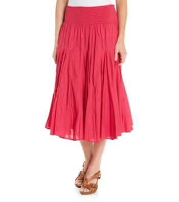 Chelsea & Theodore® Solid Broomstick Skirt